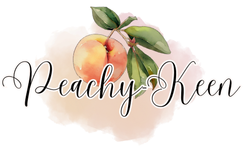 The Peachy-Keen logo